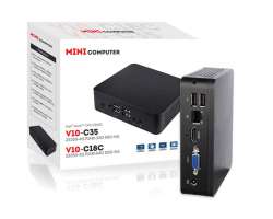 mini PC V10-18C 1.92GHz, 4GBRAM, 64GB SSD, VGA&HDMI Dual Output - 3878 Kč